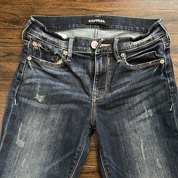 Express cropped ankle jeans - Picture 3 of 4